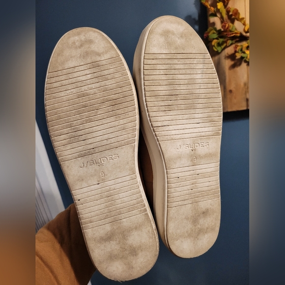 J Slides tan pull on boots - Picture 3 of 7